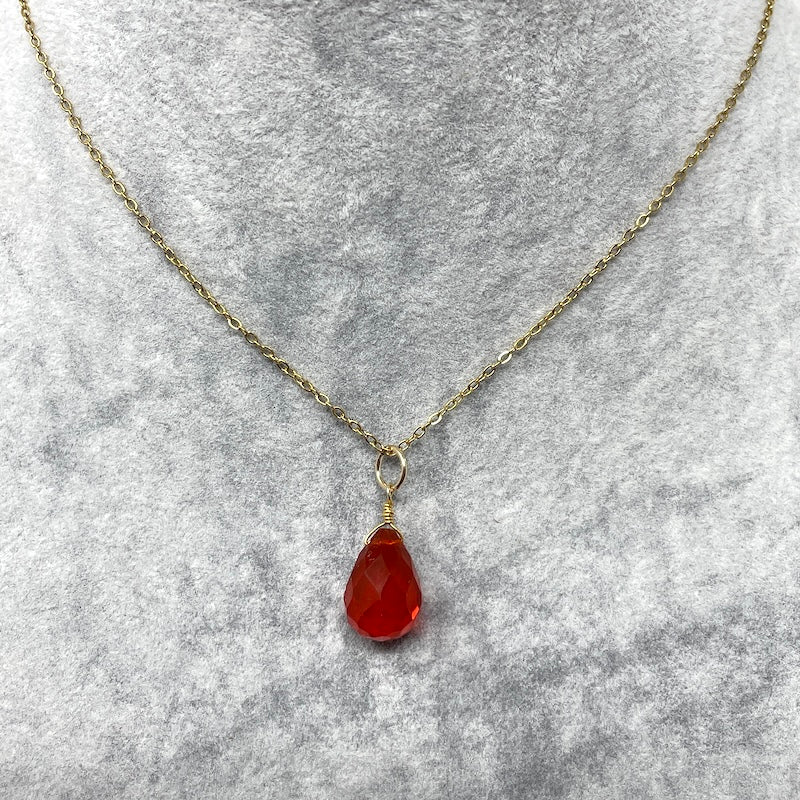 Gemstone Charm - Carnelian