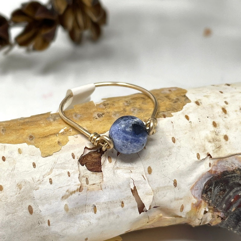 Ring - Wire Wrapped Gem