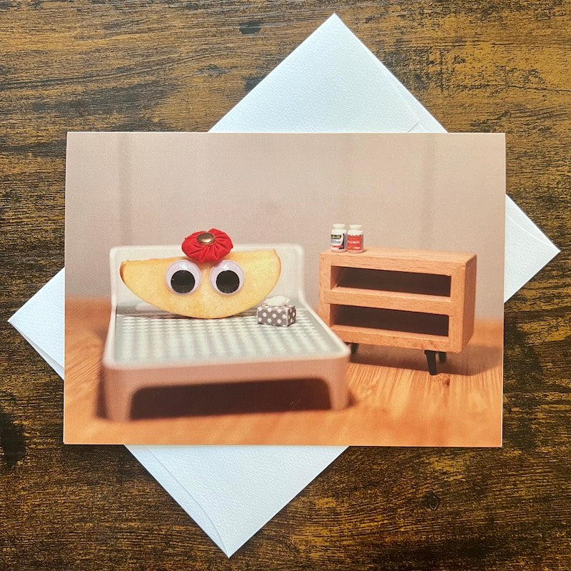 Card - An apple a day keeps the doctor away, so here is one now