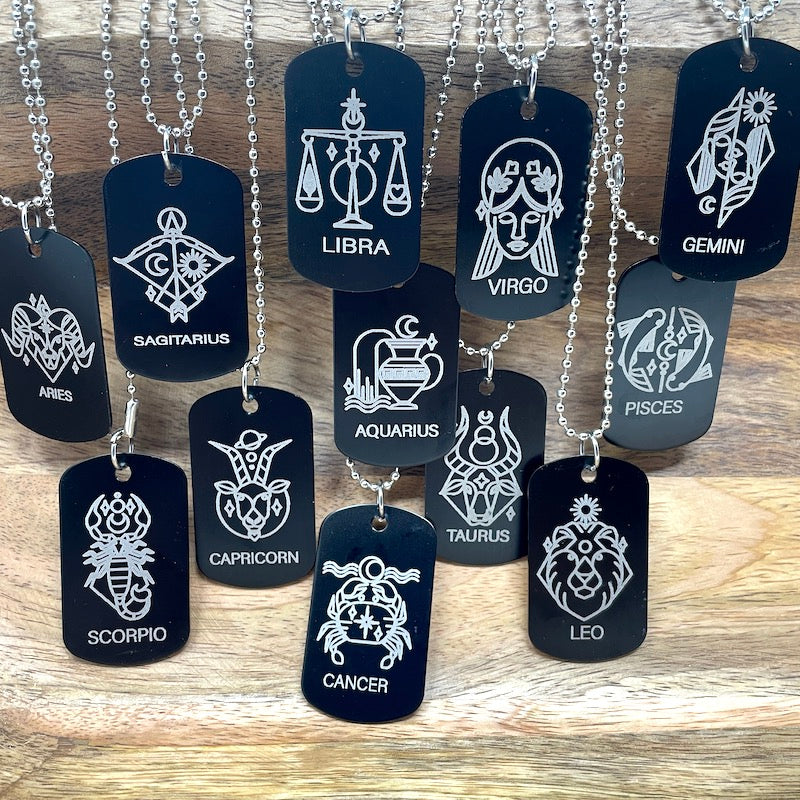Astrology Dog Tag