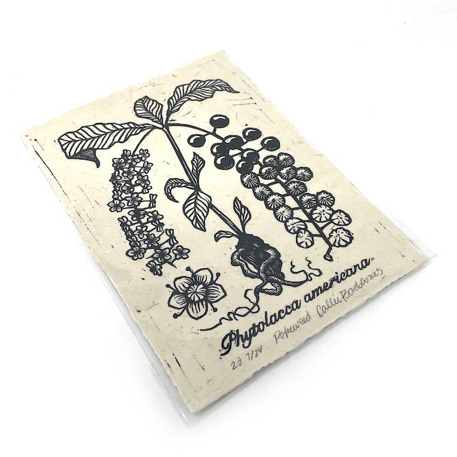 Block Print - Botanical