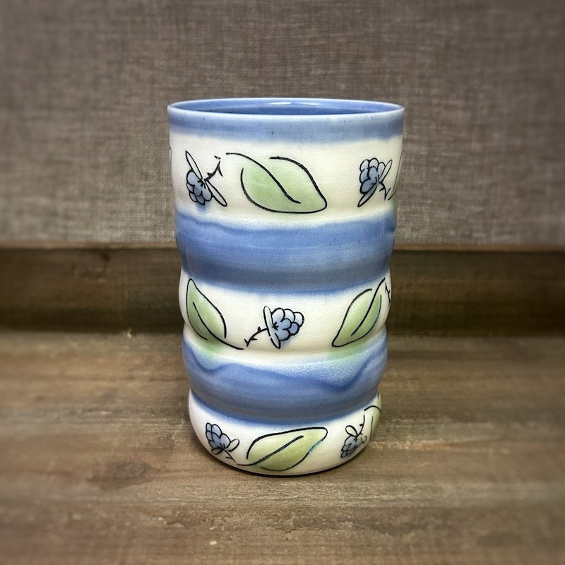 Wavy Tumbler-blackberry