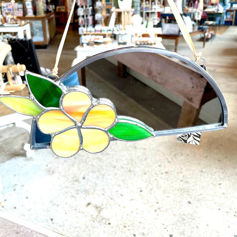 Mirror - Flower | Half Round