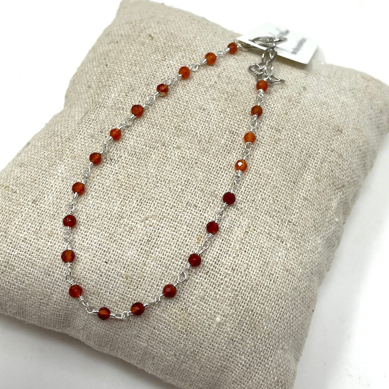 Gemstone Bracelet - Silver
