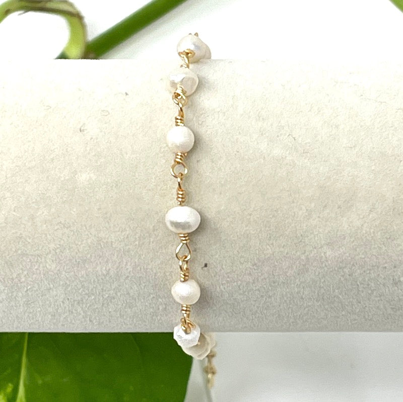 Bracelet - Pearl and Gold