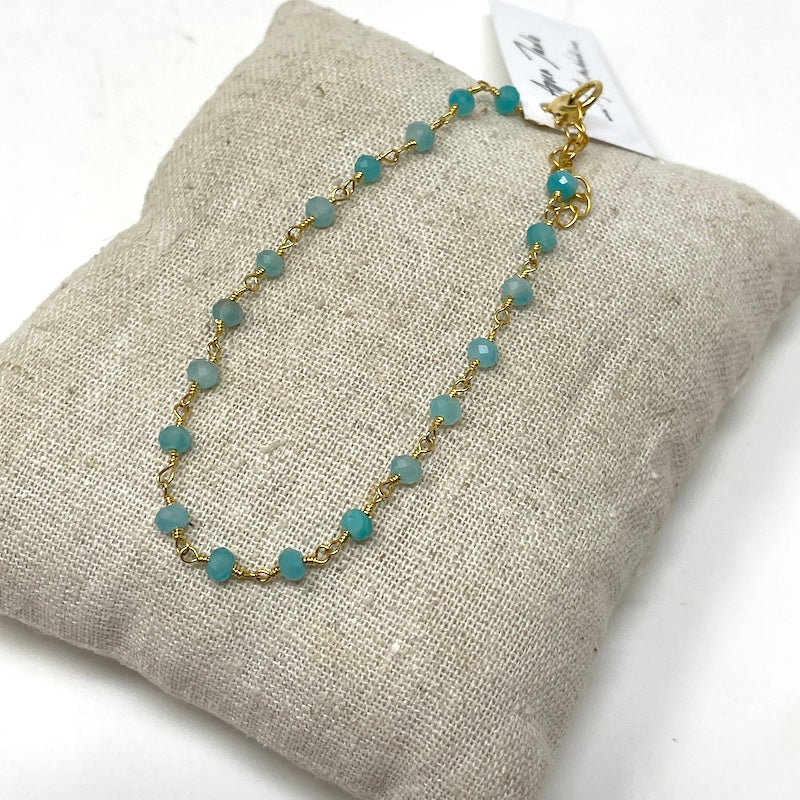 Gemstone Bracelet - Gold