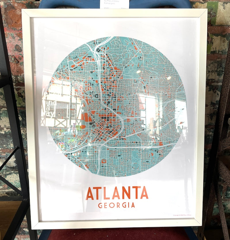 Atlanta - Framed Print | 16x20