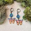 Earrings - Monarch + Blue