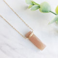 Necklace - Moonstone Prism