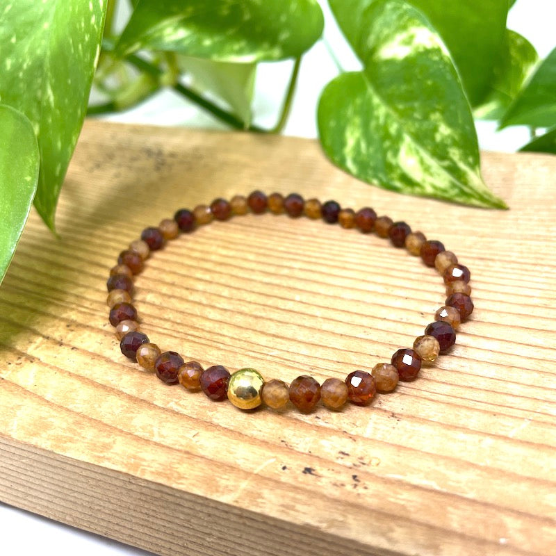Bracelet - Hessonite Garnet