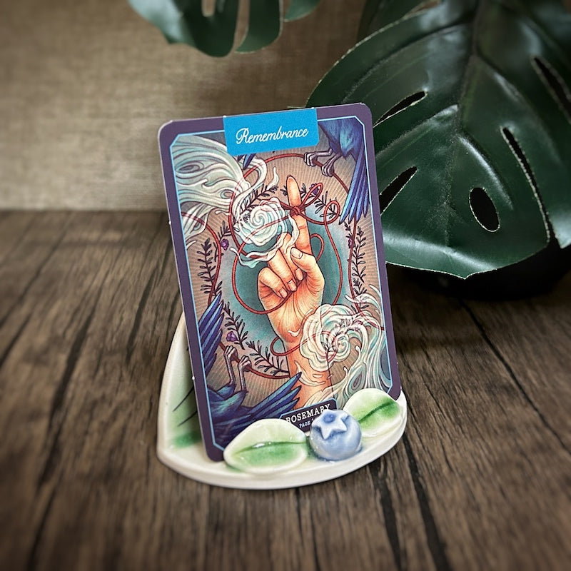 Card holder-Blueberry