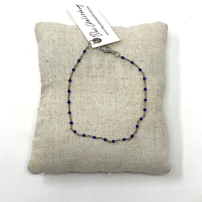Gemstone Bracelet - Silver