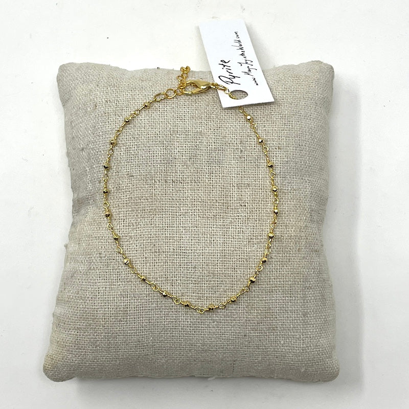 Gemstone Bracelet - Gold