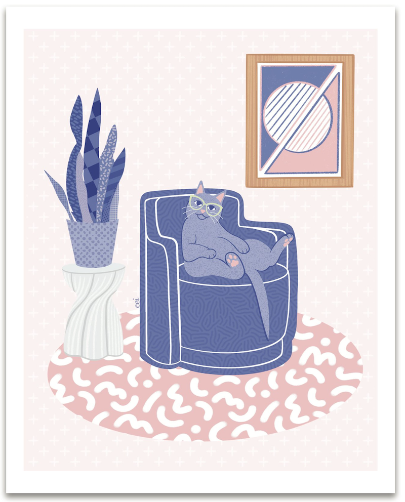 Print - Feline Groovy