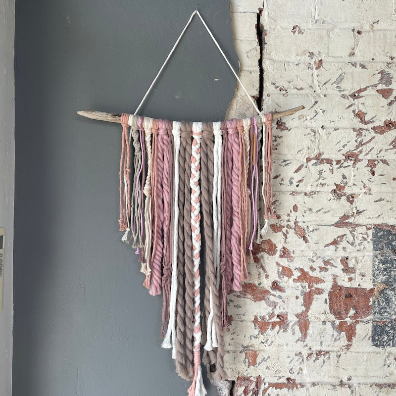 Macramé Boho Fringe Art - April 19