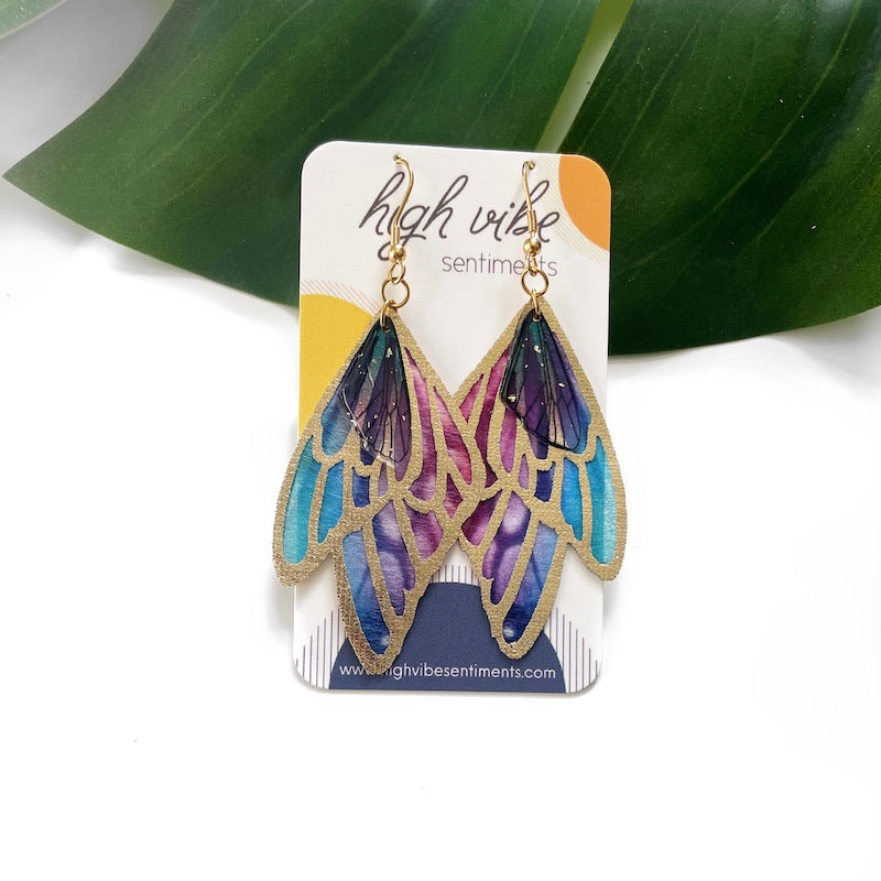 Earrings - Butterfly Dangles