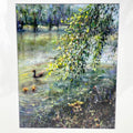 Art Print - Ducks Frolic on Avondale Lake
