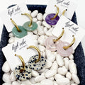 Earrings - Mega Hoops - Gem Candy Stainless Steel