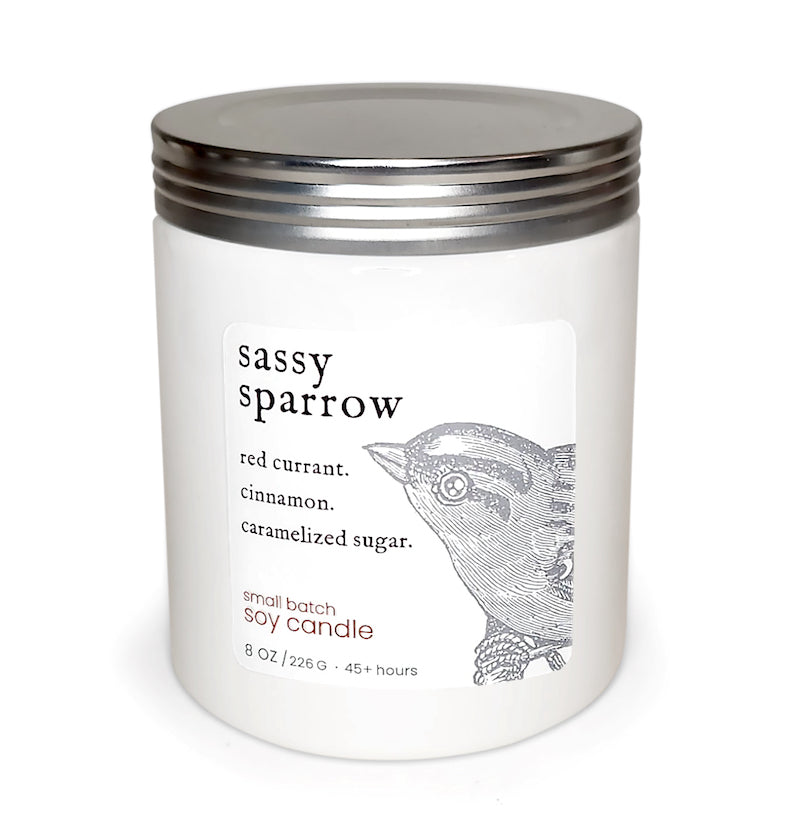 Soy Candle - Sassy Sparrow