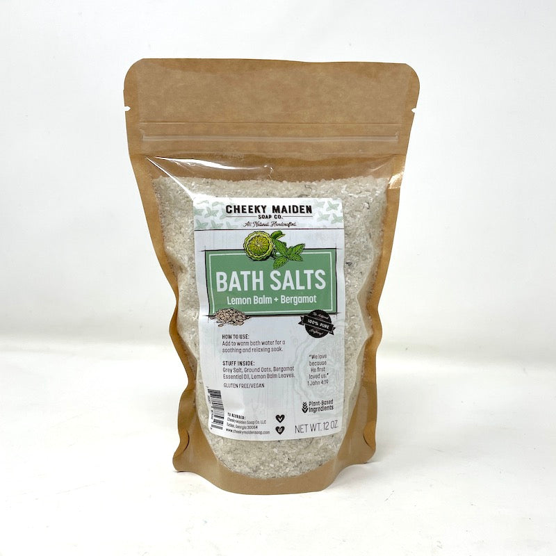 Bath Salts - Lemon Balm & Bergamot
