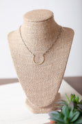 Necklace - Brass Horseshoe