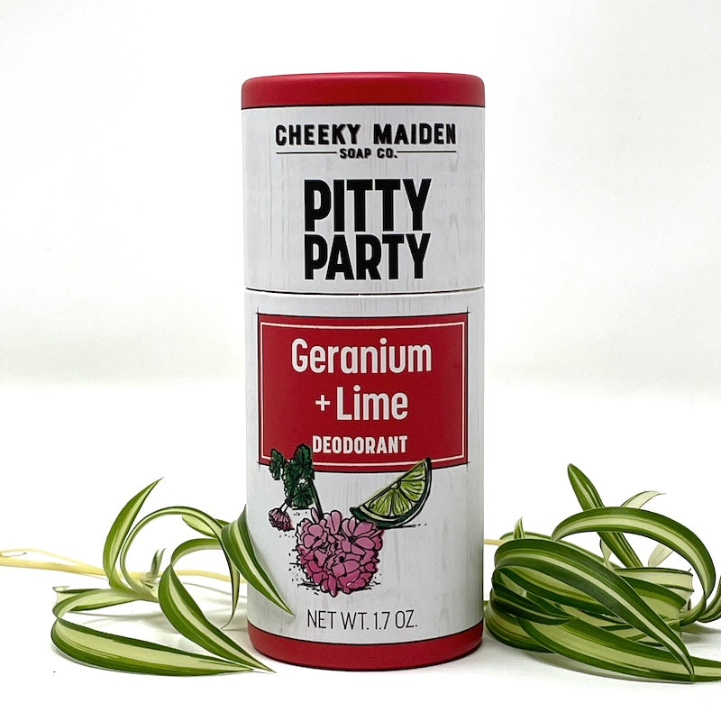 Deodorant - Geranium + Lime