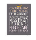 Card - Congratulations you're engaged