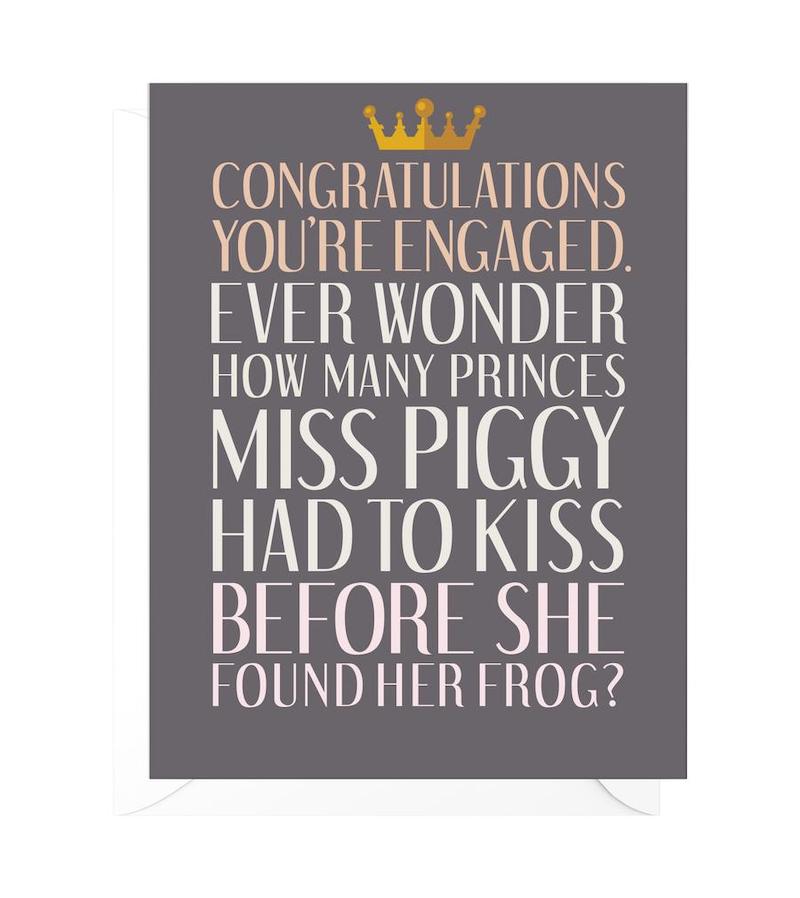 Card - Congratulations you're engaged