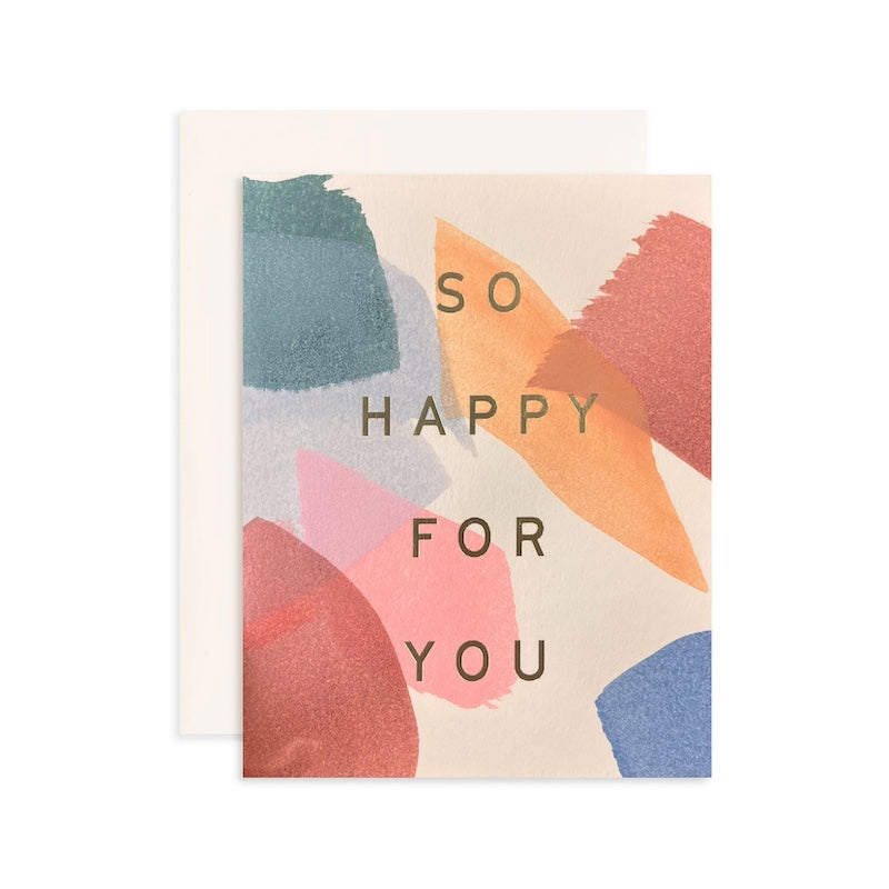 Card - So happy for you  | Opaline