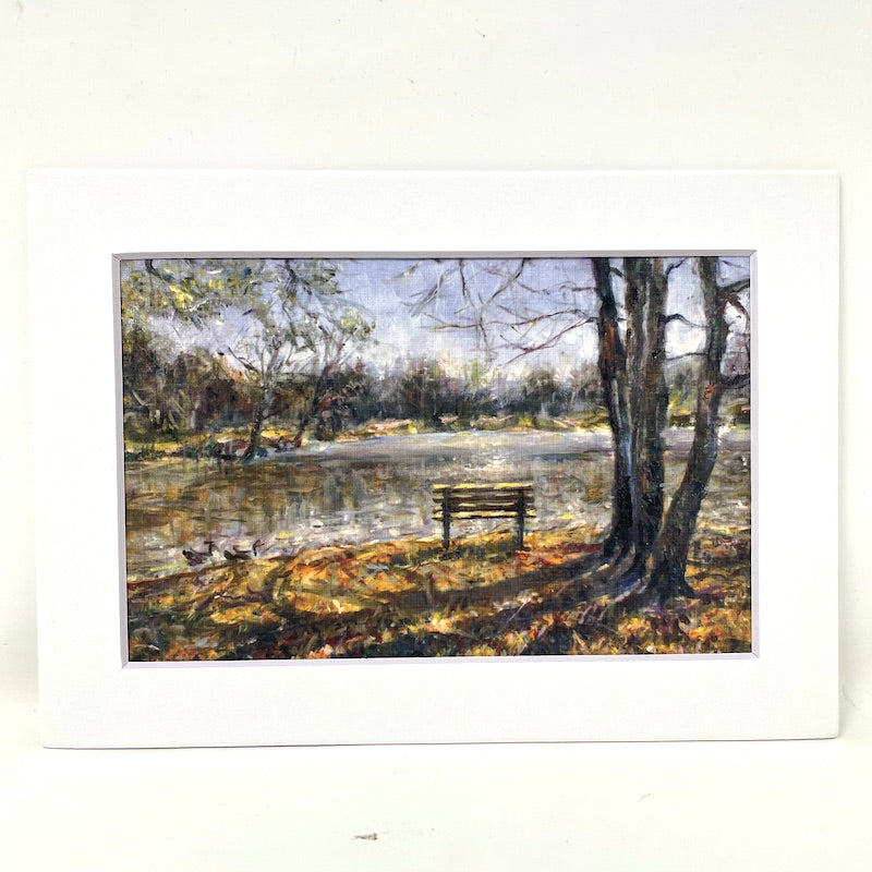 Art Print - From this bench