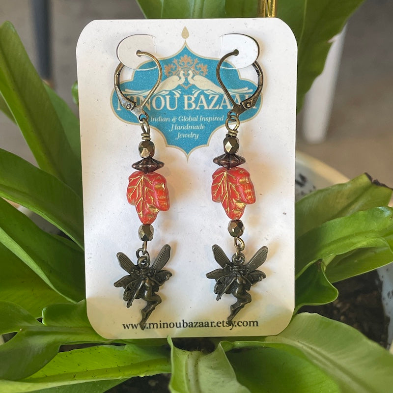 Earrings - Autumn Fairy