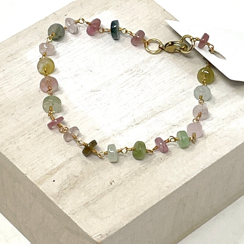 Bracelet - Rainbow Tourmaline