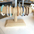 Bracelets - Wood and Stone