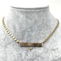 Necklace - Swavorski Yellow Gold