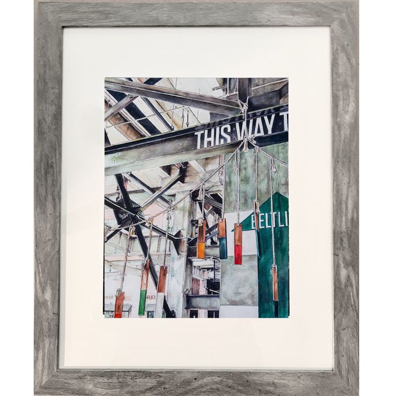 Framed Urban Print - Ponce City Market