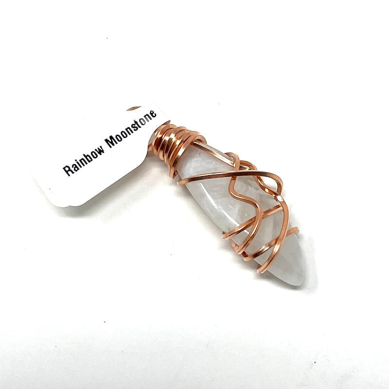 Pendant - Rainbow Moonstone