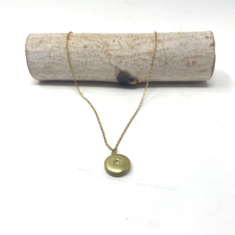 Necklace - Compass Locket