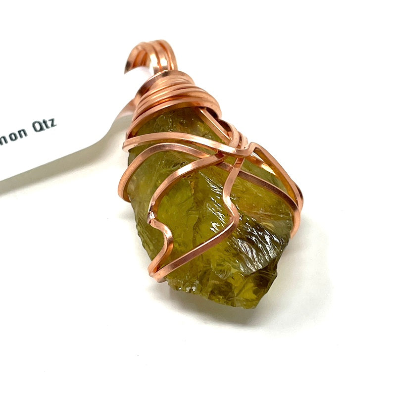 Pendant - Lemon Quartz