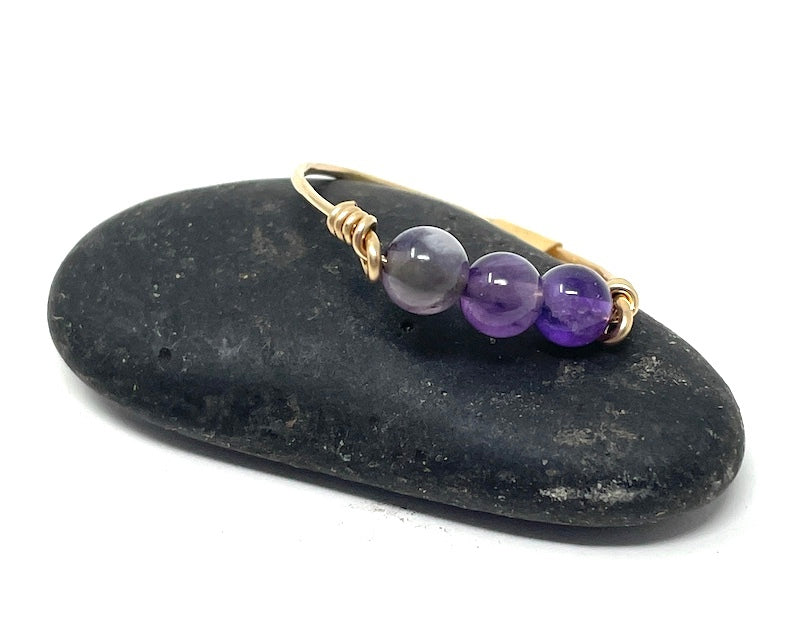 Ring - Wire Wrapped Gem