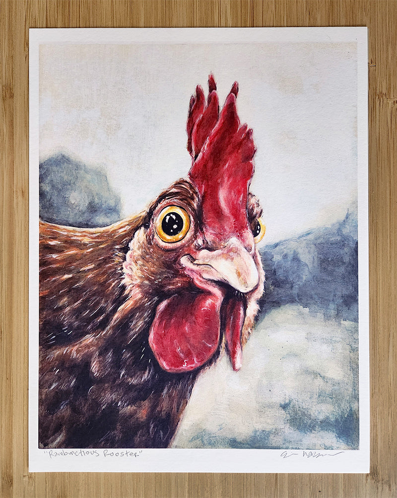 Print - Rambunctious Rooster