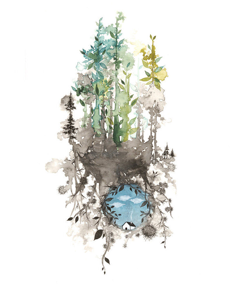 Archival Print - Blue Skies Forever