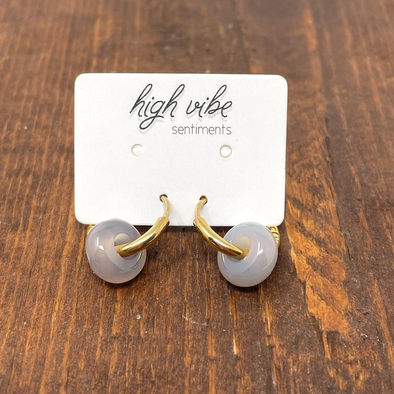 Earrings - Mini Hoops - Gem Candy