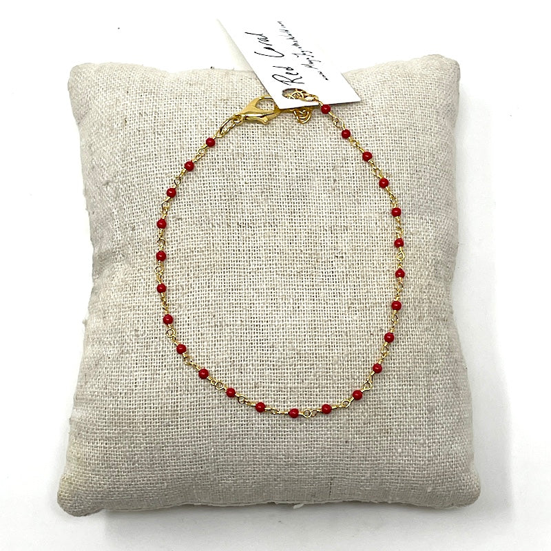 Gemstone Bracelet - Gold