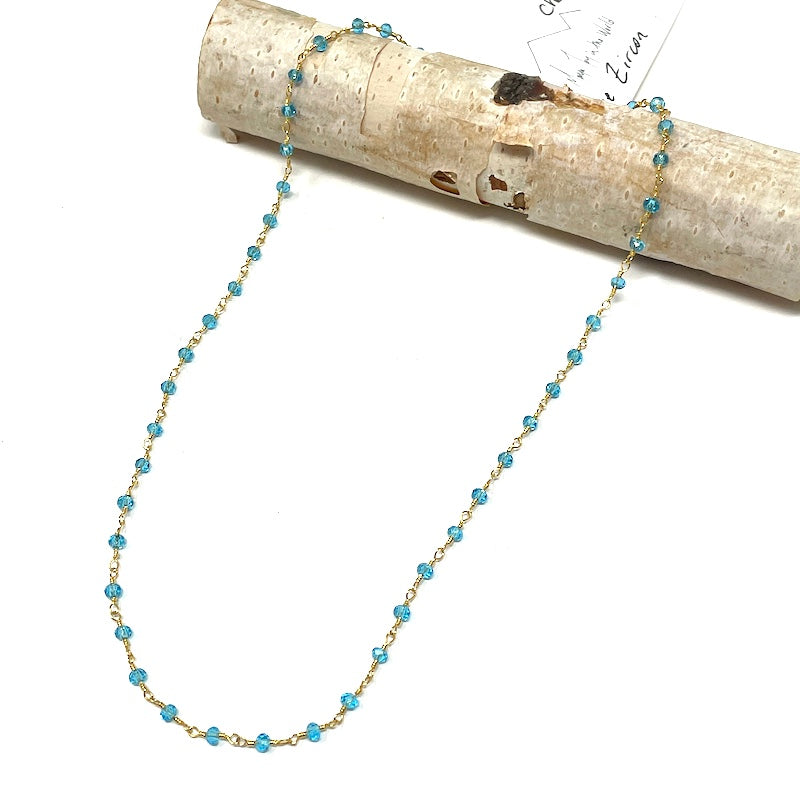 Gemstone Choker - Gold