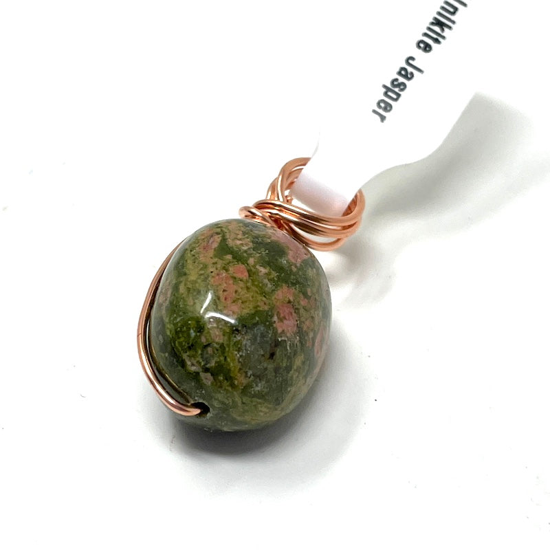 Pendant - Unakite Jasper