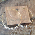 Earrings - Metal Disc