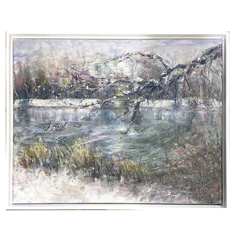 Art Print - Snow Blankets Avondale Lake