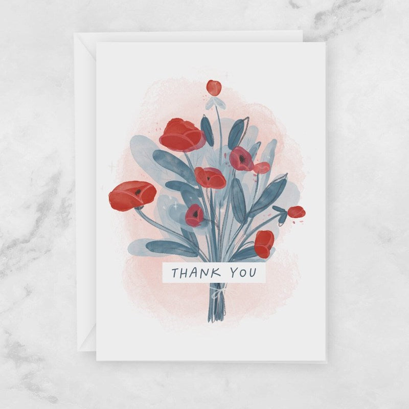 Card - Thank You Bouquet