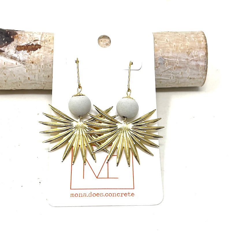 Earrings - Palm
