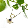 Necklace - Amethyst Ray